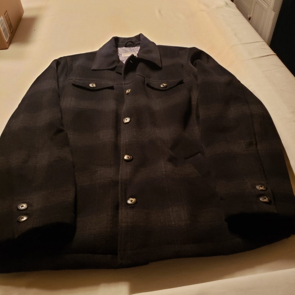 Men's wool jacket size Large